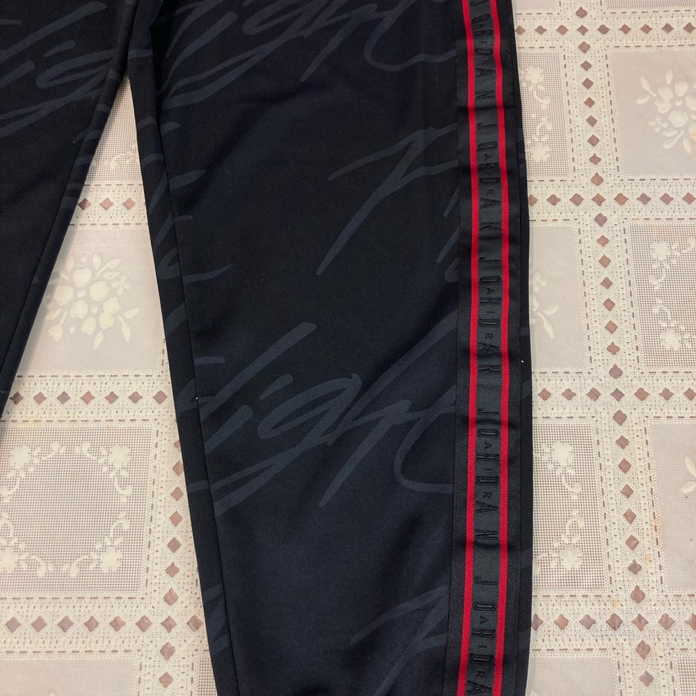 Jordan Jumpman Flight Allover Print Graphic Tricot Pants Size Large - Picture 11 of 14